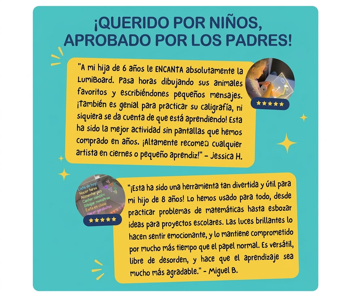 Pizarra mágica LED LumiBoard®
