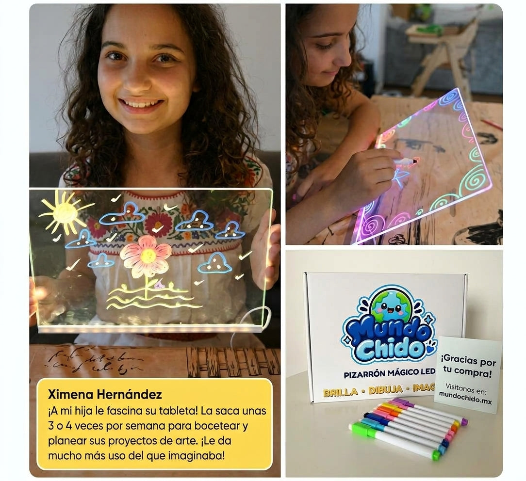 Pizarra mágica LED LumiBoard®